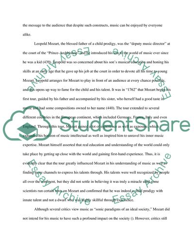 Diversity Issues Explored in the Music of Mozart and Joni Mitchell