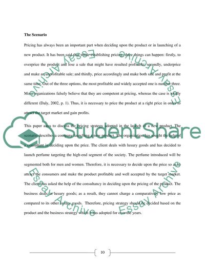 Pricing Strategy Consulting Business