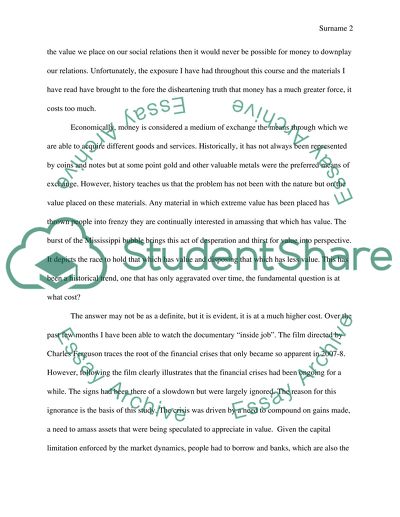 How Money Comes between People