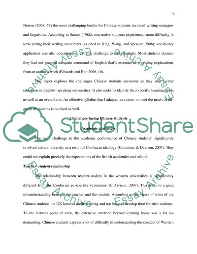 Adaptation of English Academic Purposes Writing Materials for a Group of Chinese Learners