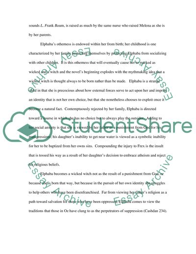 Baums and Maguires Land of Oz