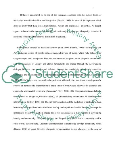 Television, Ethnicity and Cultural Change