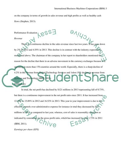 International Business Machines Corporations