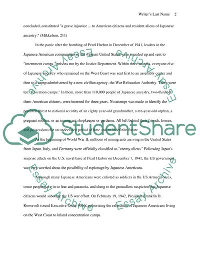 Japanese Americans in WWII