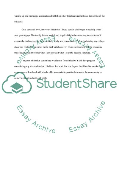 Applying for a Law Position