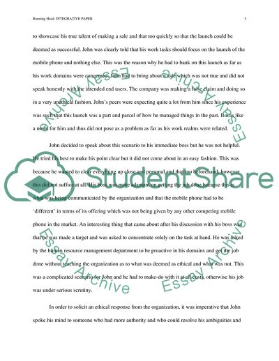 Important to Learn to be Ethical in Work Tasks