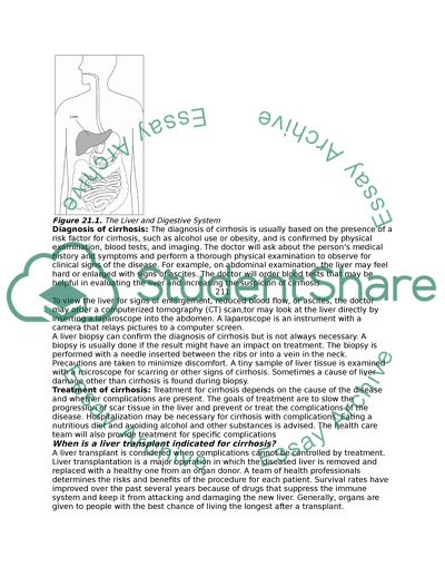 How Cirrhosis Happens Pathologically and Physiologically