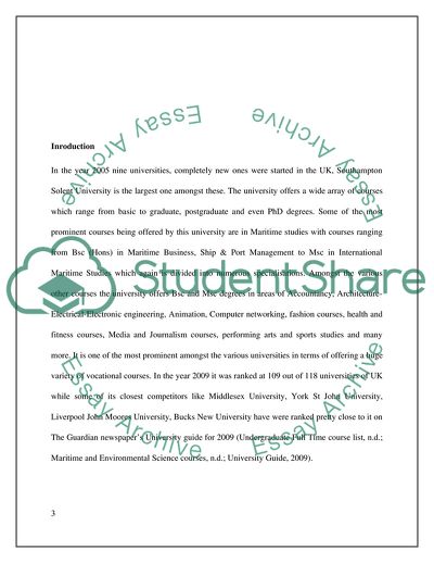 Southampton Solent University