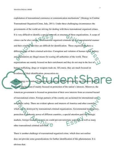 Similarities and Differences between Transnational Organized Crime and Transnational Corporate Crime