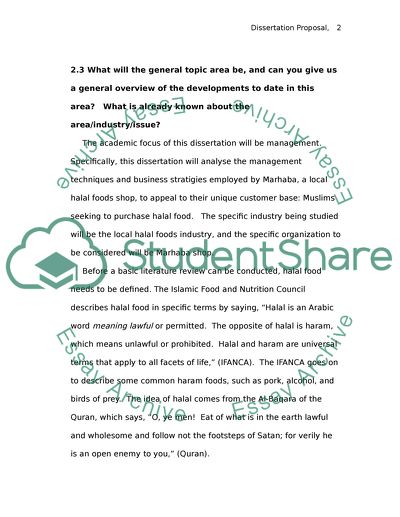 Managing Small Business in Halal Foods Industry