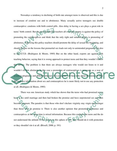 Teen Pregnancy in New York