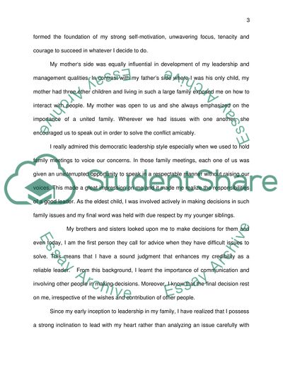 A Childs Upbringing Determines What He or She Becomes in the Future