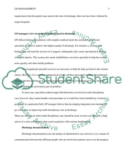 What Do Admission and Discharge Have in Common