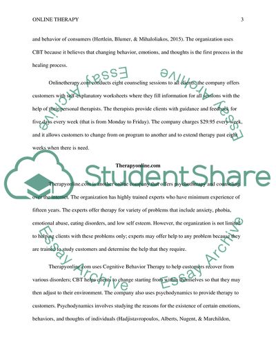 Online Therapy Organizations