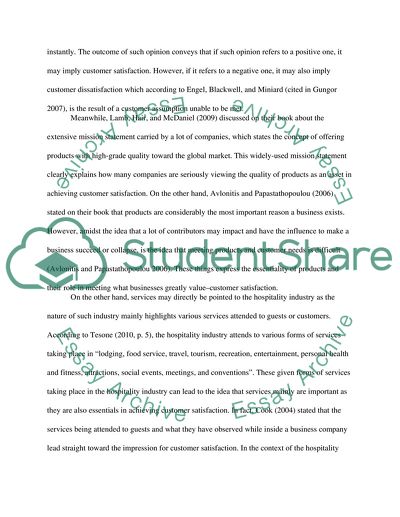 Achieving Financial Targets and Customer Satisfaction