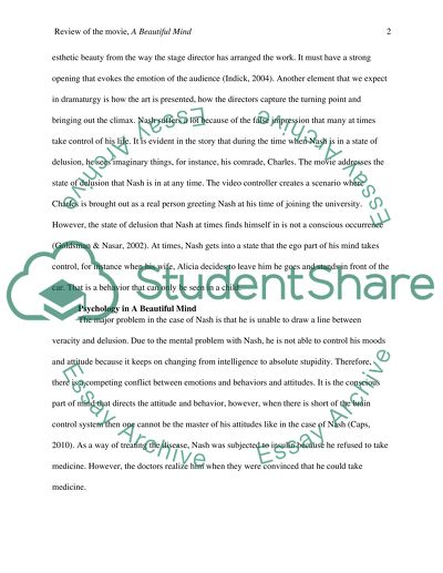 Psychology and Sociology in A Beautiful Mind