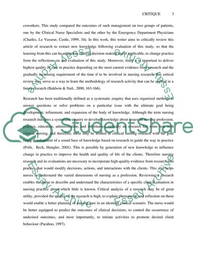 The Accident and Emergency