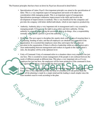 Management Theories by Morgan, Fayol and Taylor