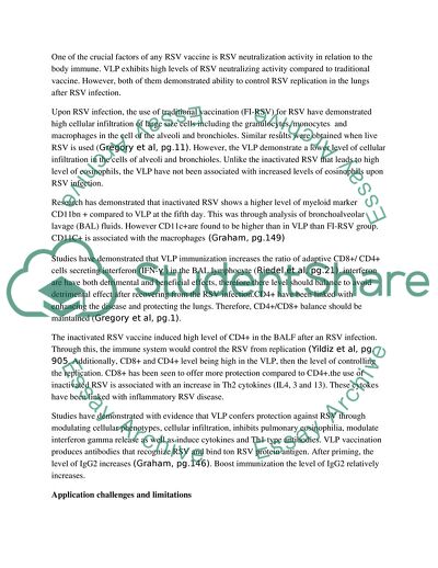 Respiratory Syncytial Virus Infection: A Comparison of Nanoparticle Vaccines with Traditional Vaccines