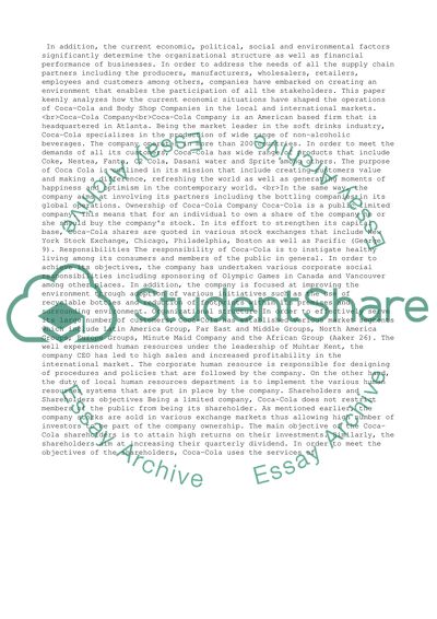 Business Environment