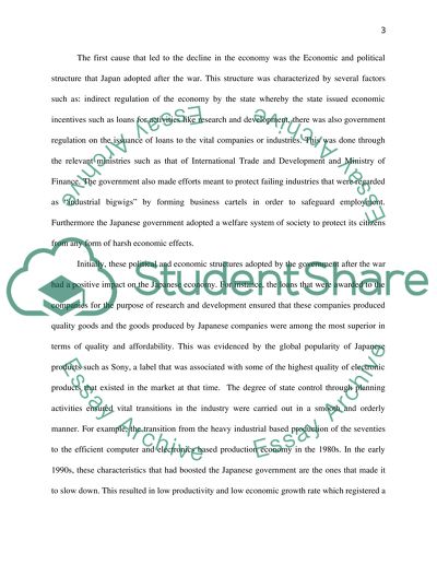 Research: Asias Leading Goose: Japans Journey