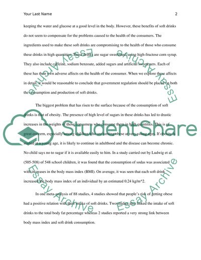 The Pros and Cons of Consuming Soft Drinks