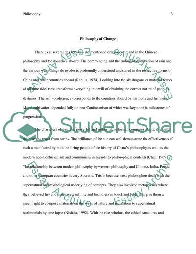 Philosophy Paper Option