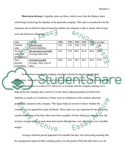 Trend and Cross-Sectional Analysis - Building Block Approach and Common Size Income Statements