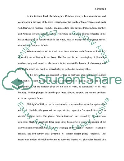 Magic Realism in Midnights Children