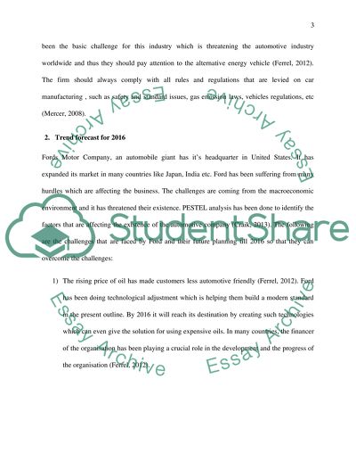PESTEL analysis of the automotive industry in United Kingdom