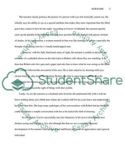 Raymond Carvers Cathedral