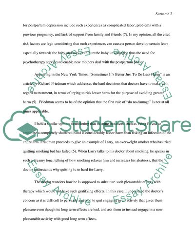 Dont Let Your Baby Blues Go Code Red & Sometimes Its Better Just to Do Less Harm