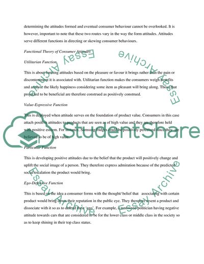 Buyer Behaviour & Market Research