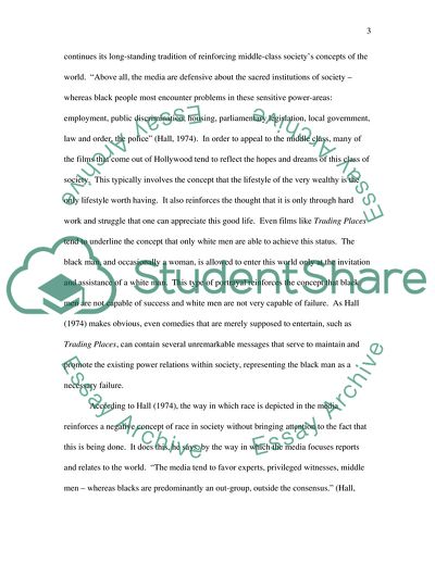 The Representation of Race in Eddie Murphy and Dan Ackroyds Film Trading Places