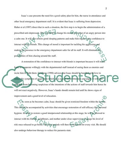 Case Study - Mental Dysfunction