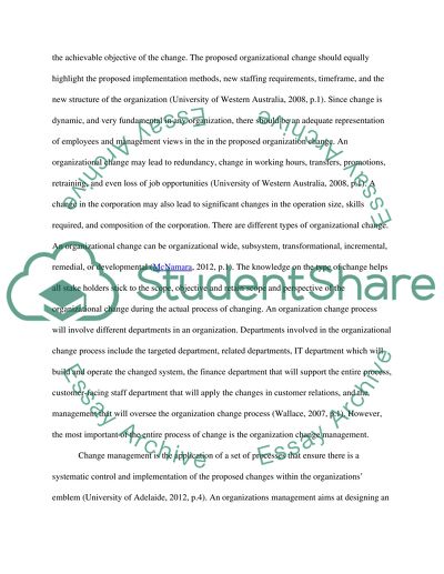 Motivations for Organizational Change for Sustainability