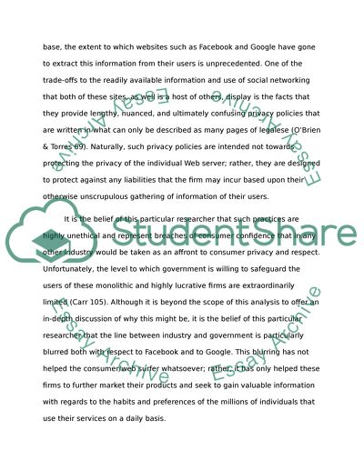 Essay Grader Online The Shallows Agreement And Partial Disagreement With Nicholas Carrs Approach To Internet Privacy Eradication Of Child Labour Essay also Essay Term The Shallows Agreement And Partial Disagreement With Nicholas Carrs Moby Dick Essay Topics