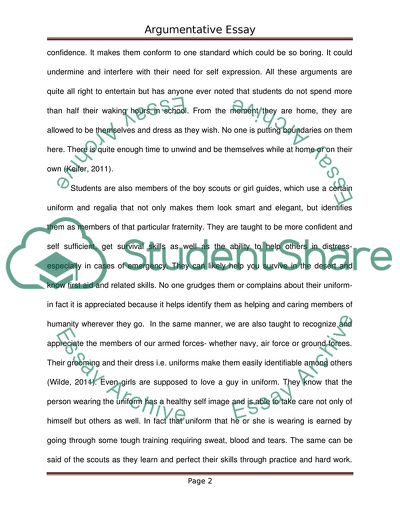 Uniforms at Schools as a Way to Minimize Violence