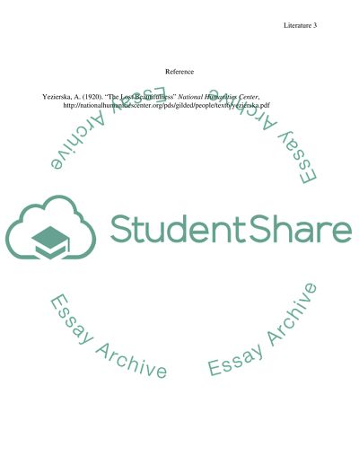 The Lost Beautifulness