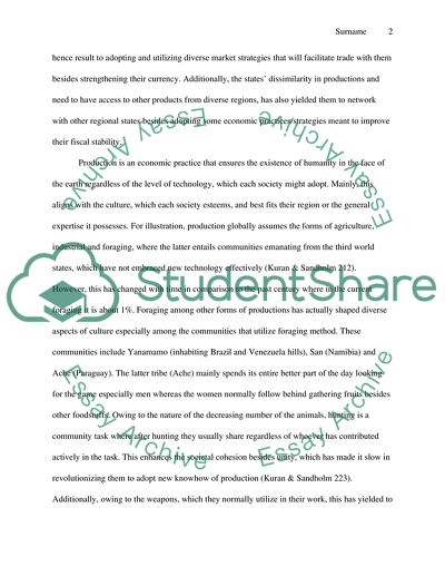 Cultural Anthropology