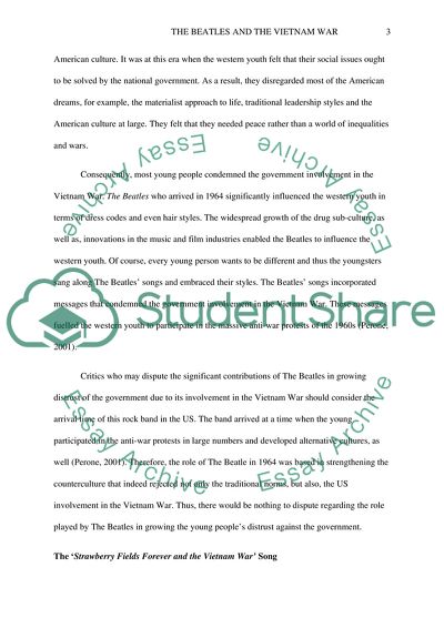 The Beatles and the Vietnam War