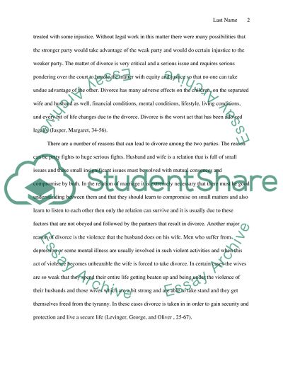 Factors Promoting Higher Divorce Rates