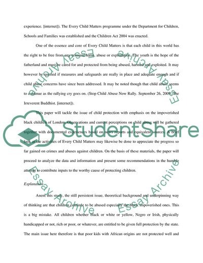 Children Interests and Welfare