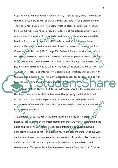 Nursing the Patient in Pain