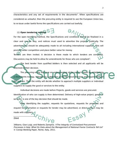 Public Procurement Law