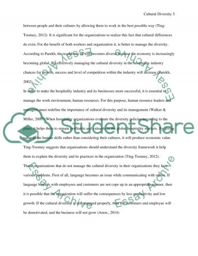 Cultural diversity essay topics