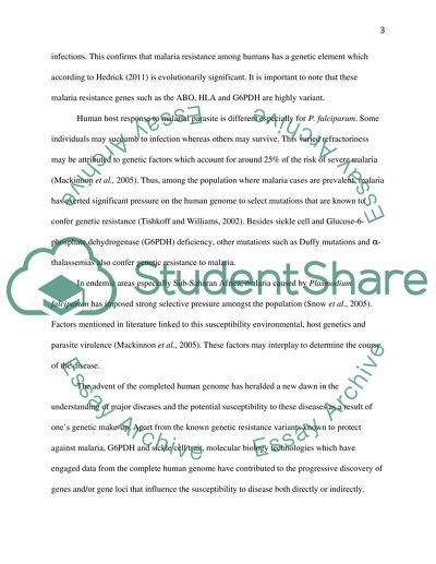 Two Novel Loci for Genetic Resistance in Malaria