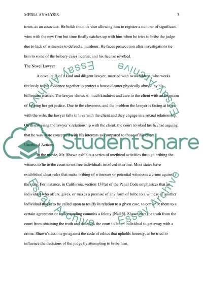 Media Ethics - Lawyers