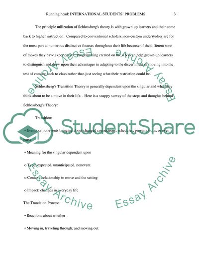 International Students Problems