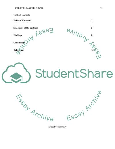 California Grill and Bar